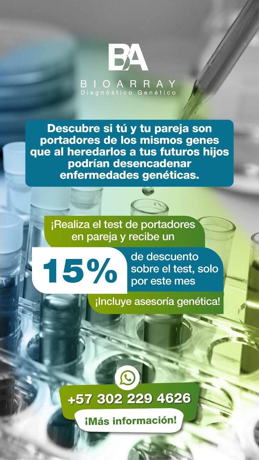 Bioarray - Laboratorio de genética molecular Bogotá Colombia